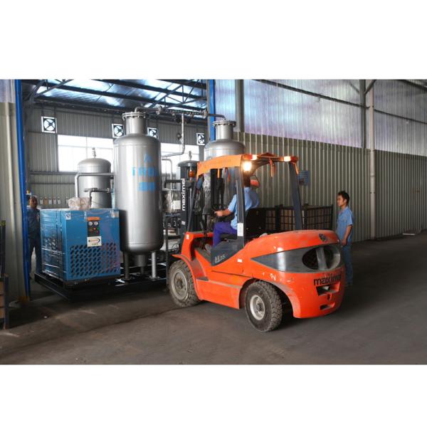 6 Bar Oil Filing Industrial Nitrogen Generator / Gas Filling Station Protective Nitrogen Gas System
