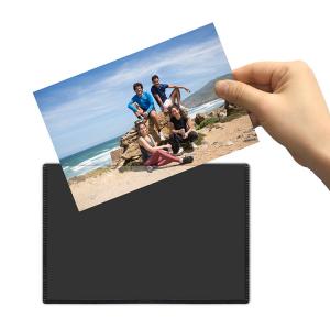 Quality 5 X 7 Magnetic Acrylic Picture Frame 4x6 Black Color Easy To Install For Kitchen for sale