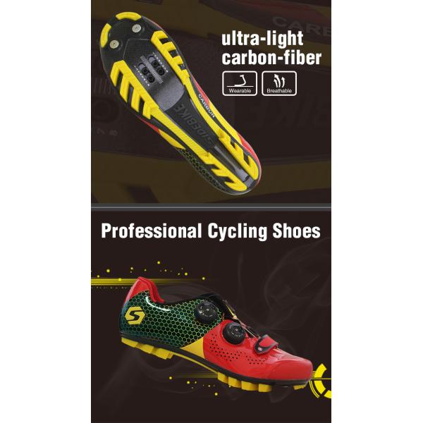 Non Slip Casual Mountain Bike Shoes Sole Air - Flow Vents Design Dirt Resistant