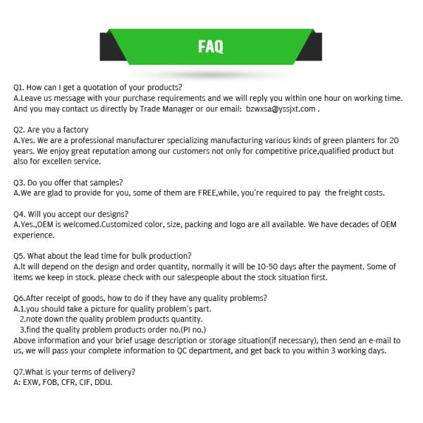 Wall Hanging Flowerpot Planter for Flower/Green Plant Vertical Display