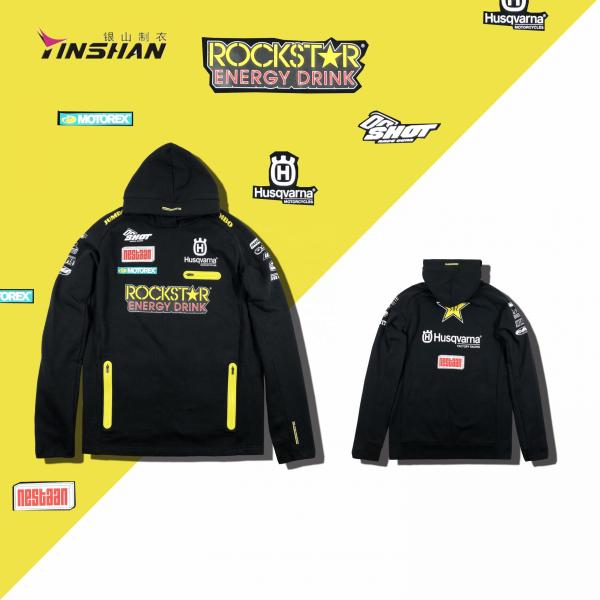 Customized Printing Methods Men's Auto Racing Wear Long Sleeves Jacket for F1 Riding