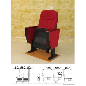 Quality ODM Conference Hall Movie Theater Stadium Seating Chair Hypoallergenic Waterproof for sale