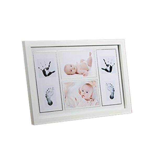 Customized DIY Baby Hand and Footprint Photo Frame Kit With Safety Ink Pad