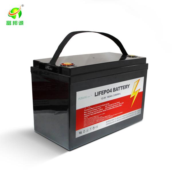 Rechargeable Solar Golf Cart 12V 24V Battery Lithium Iron Phosphate Battery Smart BMS