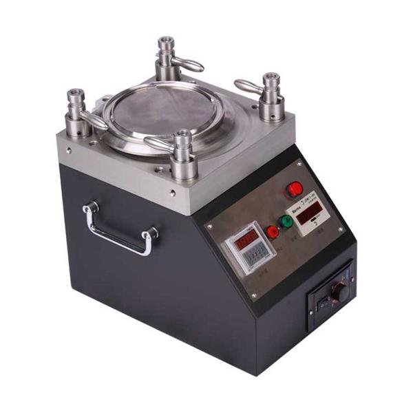 Speed Adjustable Fiber Optic Polishing Machine Low Undercut Four Corner Pressure