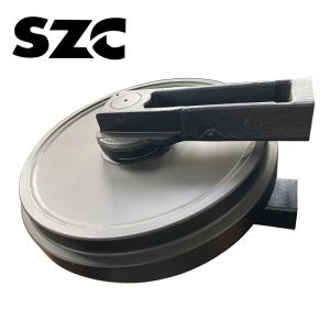 China Professional SH200 Excavator Idler Wheel OEM Standard Smooth Finish on sale