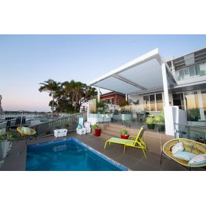 Quality Industrial Outdoor Aluminium Pergola Waterproof Powder Coating Optional Thickness for sale