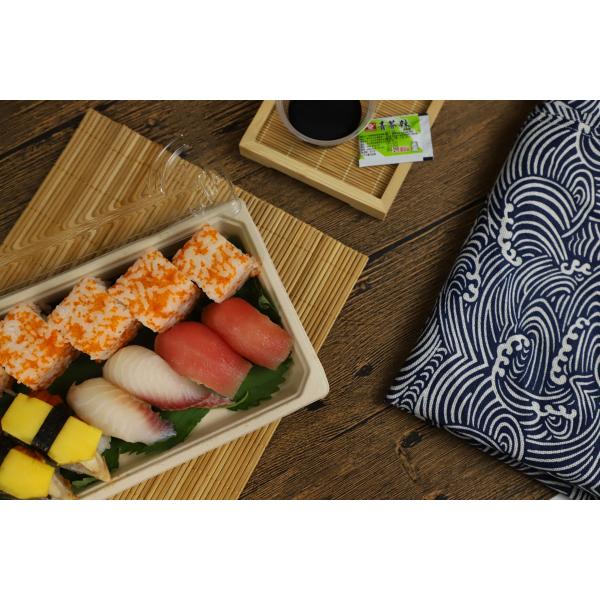 Paper Sushi Takeaway Box Biodegradable Eco Friendly