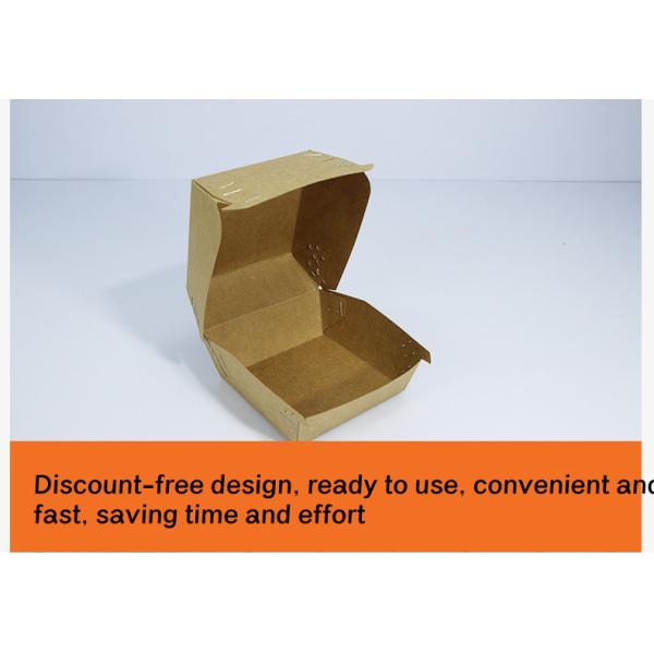 Reusable Plain Potato Chip Burger And Fries Boxes Packaging Custom