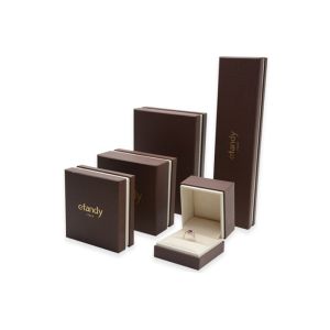 Long / Tall Jewellery Presentation Boxes , Personalized Cardboard Necklace Box