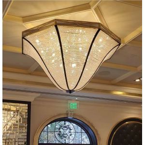 Quality Electroplating Champagne Gold Creative Customized Pendant Lamp Energy Saving for sale