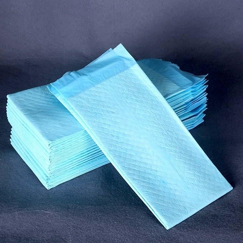 Cotton Disposable Under Pad 45x60mm 60x60mm Blue Pink