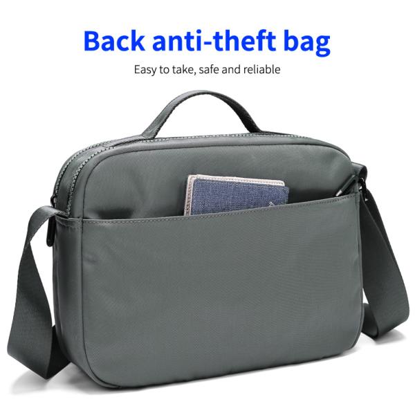 Factory wholesale custom large capacity casual hand bags crossbody bag for men sling messenger bags