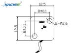 Automobi Uniaxial Accelerometer Sensor Module High G Value / Bandwidth