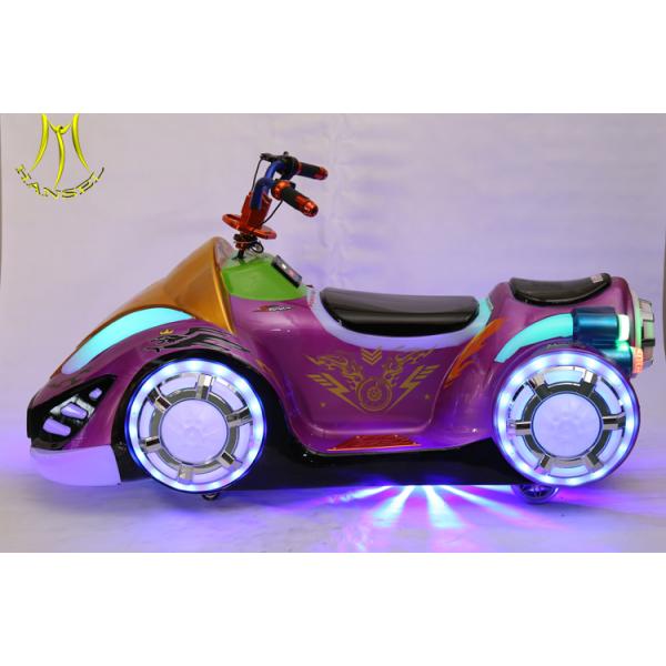 Hansel indoor mall kids battery operated motor bike for sale 12v amusement ride on motorcycle