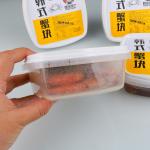 Square Clear Deli Containers With Lids Stackable Tamper Proof