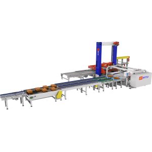 Automatic Dual Channel Gantry Beverage Palletizer Machine 150carton/Minute ODM