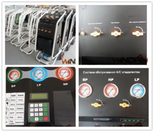 China R134a Charging Machine Auto Refrigerant Recovery Machine with Manual Operation on sale