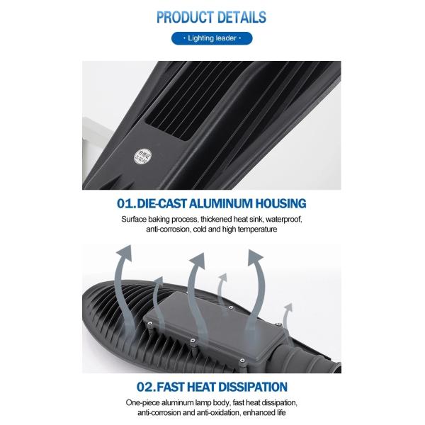 OEM/ODM Split COB Solar Power Waterproof LED Street Lights Ip65 CE ROHS