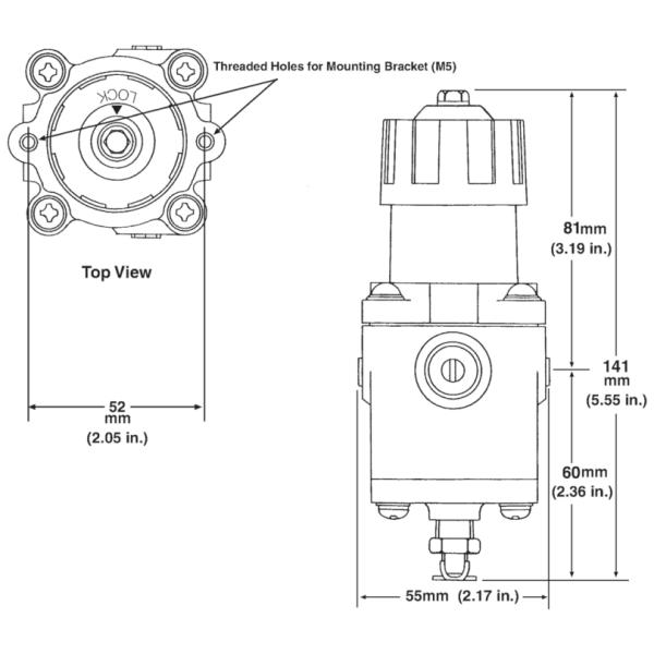 Original Masoneilan 78-40 Filter Regulator Pressure Range 5 - 100psi