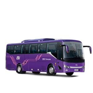 China Zero Emission City Suburban Coach Bus Pure Electric 47 Seats 200 - 300 KM Mileage on sale