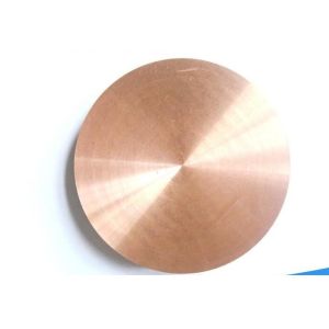 China Round Shape Copper Tungsten Sheet / Copper Tungsten Plate Diameter Customized on sale