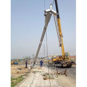 Quality Q355 12 Sides Polygonal High Mast Tower 4.0mm - 20.0mm Thick for sale