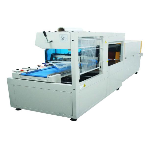 Automatic bottle shrink wrap packing machine PVC Film Heat Tunnel Shrink Wrapping Machine for water bottles aluminum cans
