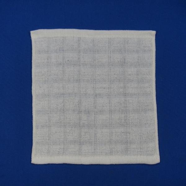 Snow White Mini Bleached Airline Towel Checker