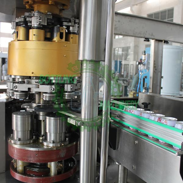 18-4 High Precision Nozzle Easy Open Cans Wine Water Filling Machine