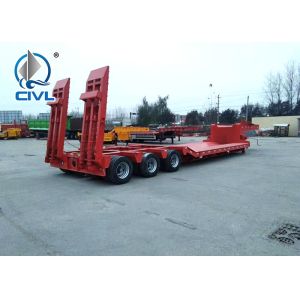 Quality Four Double Air Chamber 4 Axles Semi Trailer Trucks for sale
