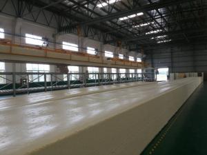 China Horizontal Continuous Foam Machine Production Line Clamp Long Foam Block Unit on sale