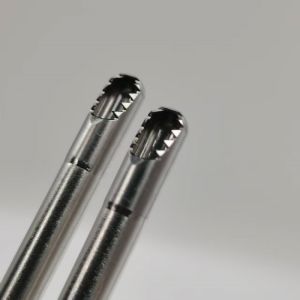 Medical Stainless Steel Chisel Rotary Cutter Ball Cutter Electroplating