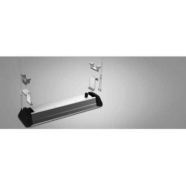 100W Industrial Lighting Indoor Warehouse Linear High Bay With Motion Sensor