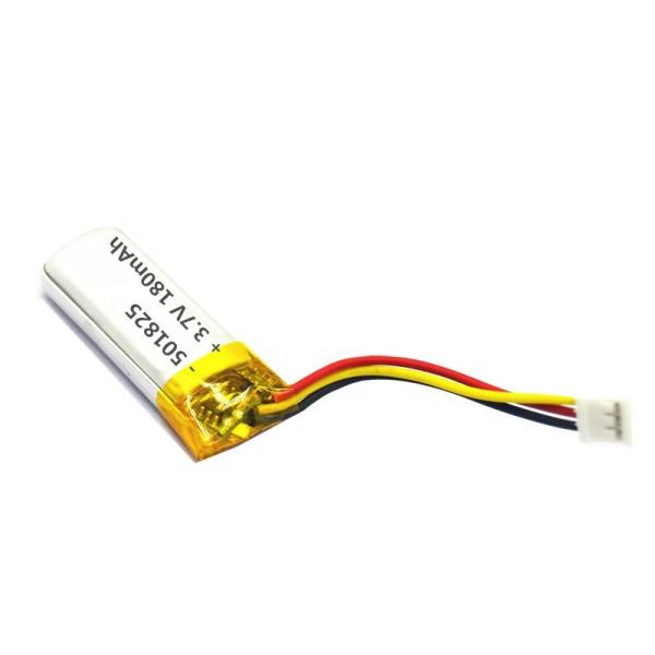 401430 180mAh 3.7 V Rechargeable Lithium Polymer Battery Pack