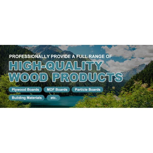 Fire Rated MDF 2.0mm 18mm 25mm Wooden Density Fireproof MDF Board