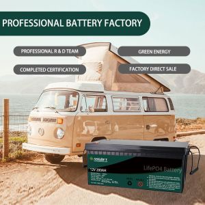 Environmentally Friendly LFP 100ah 200ah 12V Lithium Battery Pack Lifepo4