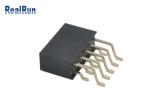 2.54mm Female Header Socket 2 Row PA6T 2x5P Right Angle SMT Gold Connector