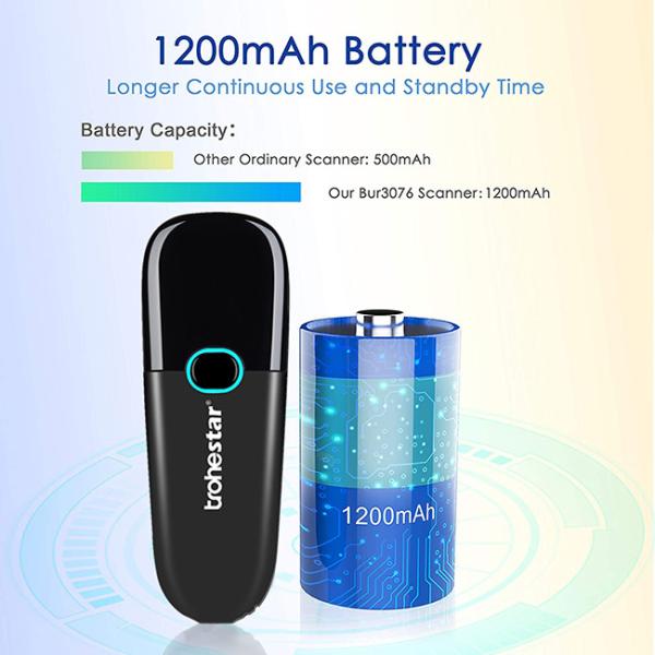 Buy Bluetooth Wireless USB Support Portable Qr Code Scanner at wholesale prices