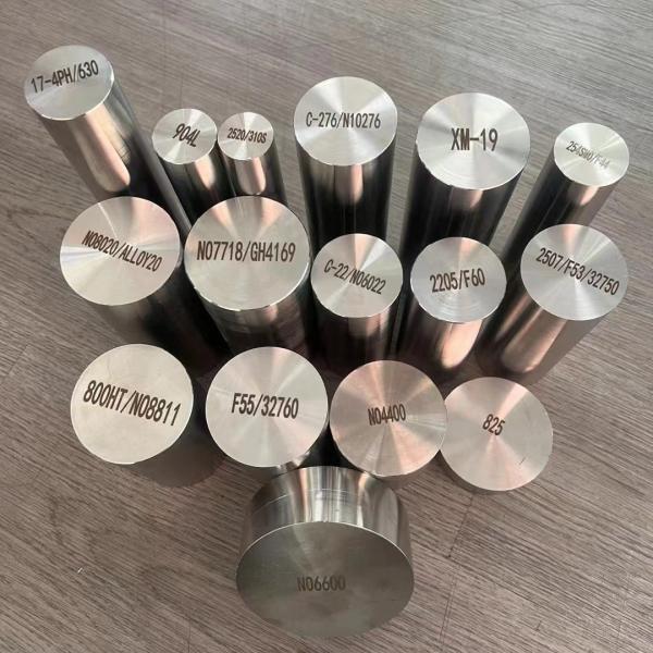 Hastelloy C4 75mm Dia X 1000mm Black And Bright Alloy Rod Alloy C-4 UNS N06455 Round Bar