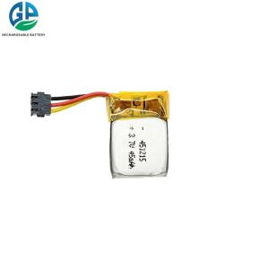 China Rechargeable Lithium Ion Battery Pack 3.7v 45mah 451215 Lithium Polymer Battery With PCM on sale