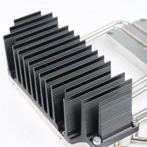Quality Heat Sink Welding Aluminum Profile LED Heat Sink With Welding Copper Heat Pipe for sale
