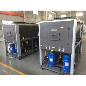 R410a 40 Ton Portable Industrial Chiller In Pet Injection Molding Machine