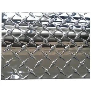 Quality 8mm Aluminum Diamond Plate Sheet Metal Embossed Perforated Aluminium Checker Plate Sheet for sale