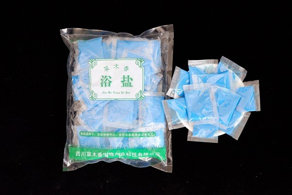 Chinese Herbal Lavender Bath Salt SPA Herbal Bath Products Improve Skin Smoothness