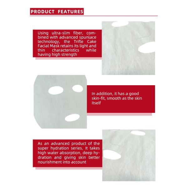 30gsm Nanofiber Facial Mask Paper For Face Care