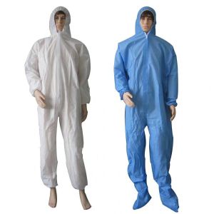 Quality Work Protection Disposable Protective Suit Personal Safety Polypropylene Polyester for sale