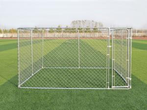 China 4x2.3x1.82M Thick Hot Galvanized Fence Big Dog Kennel/Metal Run/Pet house/Outdoor Exercise Cage on sale