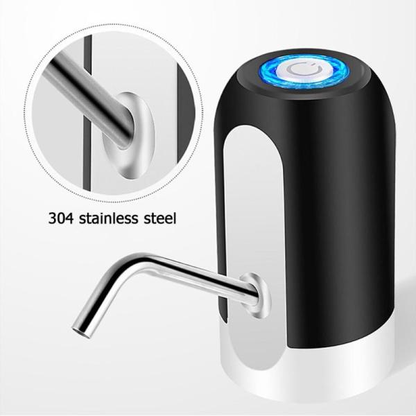 Wireless Electric Water Bottle Pump Dispenser With USB Rechargeable