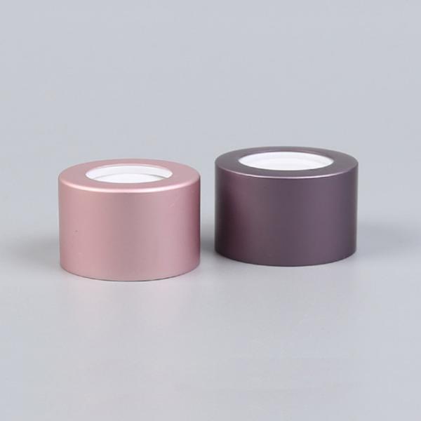 28/410 Disc Top Cap Glass Aluminium Diffuser Caps Lids With Liner